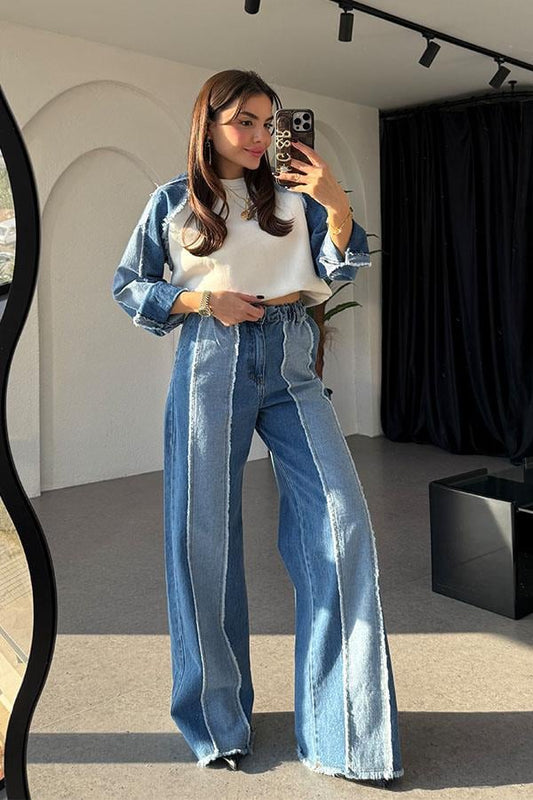 Kuhin Beyaz Kot Karışımlı Takım