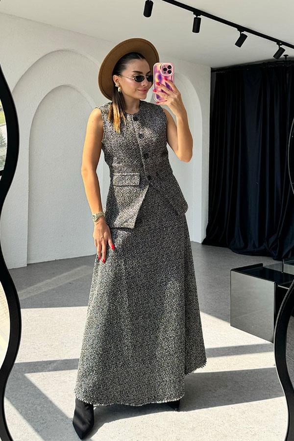 Laural Kahve Tonu Tüvit Takım