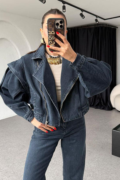 Lawren Denim Tasarım Ceket