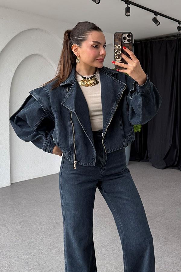 Lawren Denim Tasarım Ceket