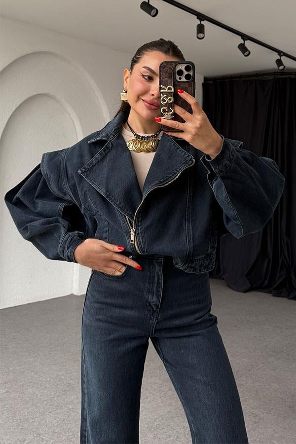 Lawren Denim Tasarım Ceket