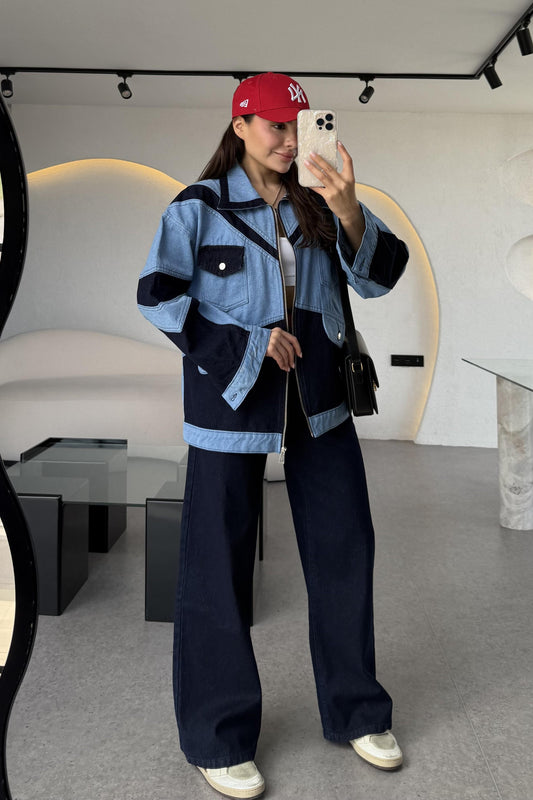 Legend Darkblue Denim Pantolon