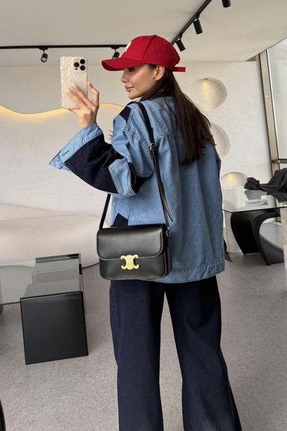 Legend Denim Tasarım Patchwork Ceket