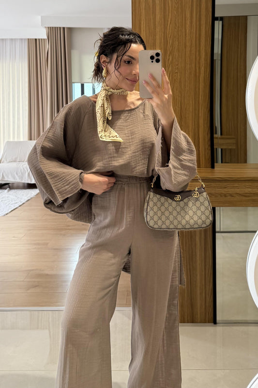 Leite Vizon Salaş Müslin Takım