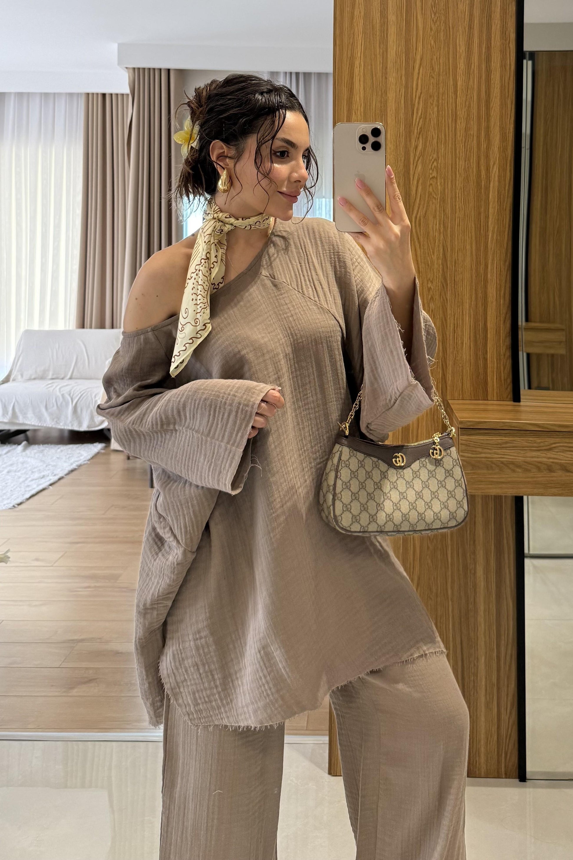 Leite Vizon Salaş Müslin Takım