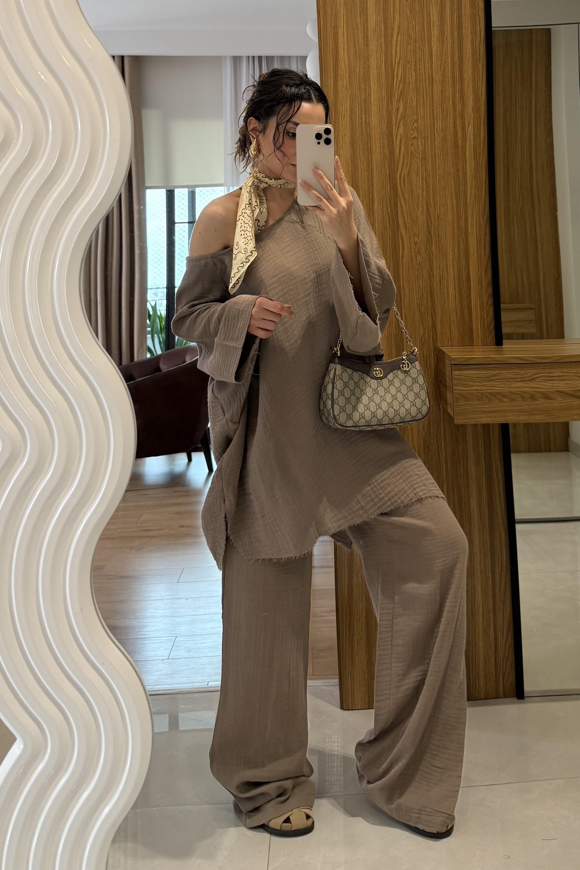 Leite Vizon Salaş Müslin Takım