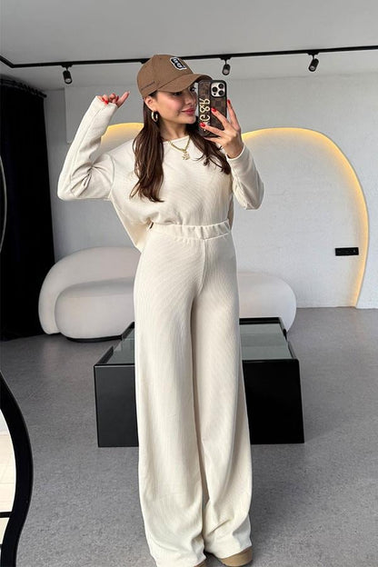 Lelia Krem Fitilli Takım