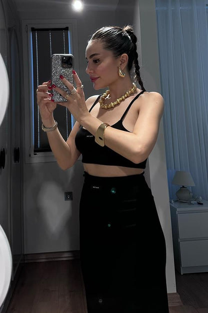 Lessa Etek Crop Orjinal Takım