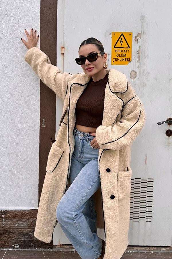 Leviosa Teddy Uzun Kaban