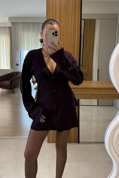 Linzy Mürdüm Belden Oturtmalı Takım