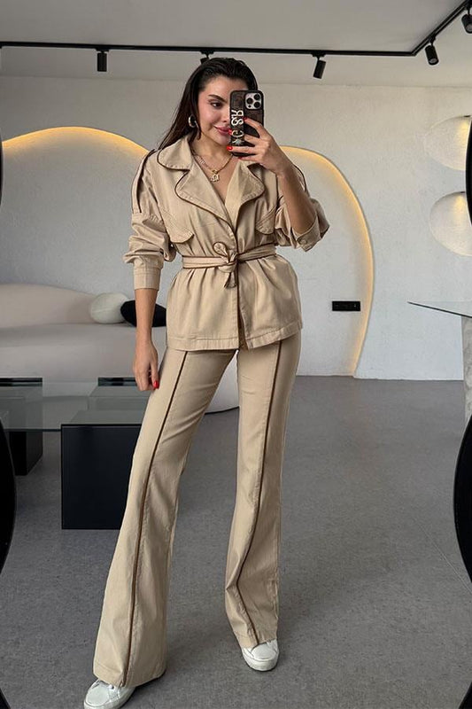 Luna Camel Biyeli Tasarım Takım