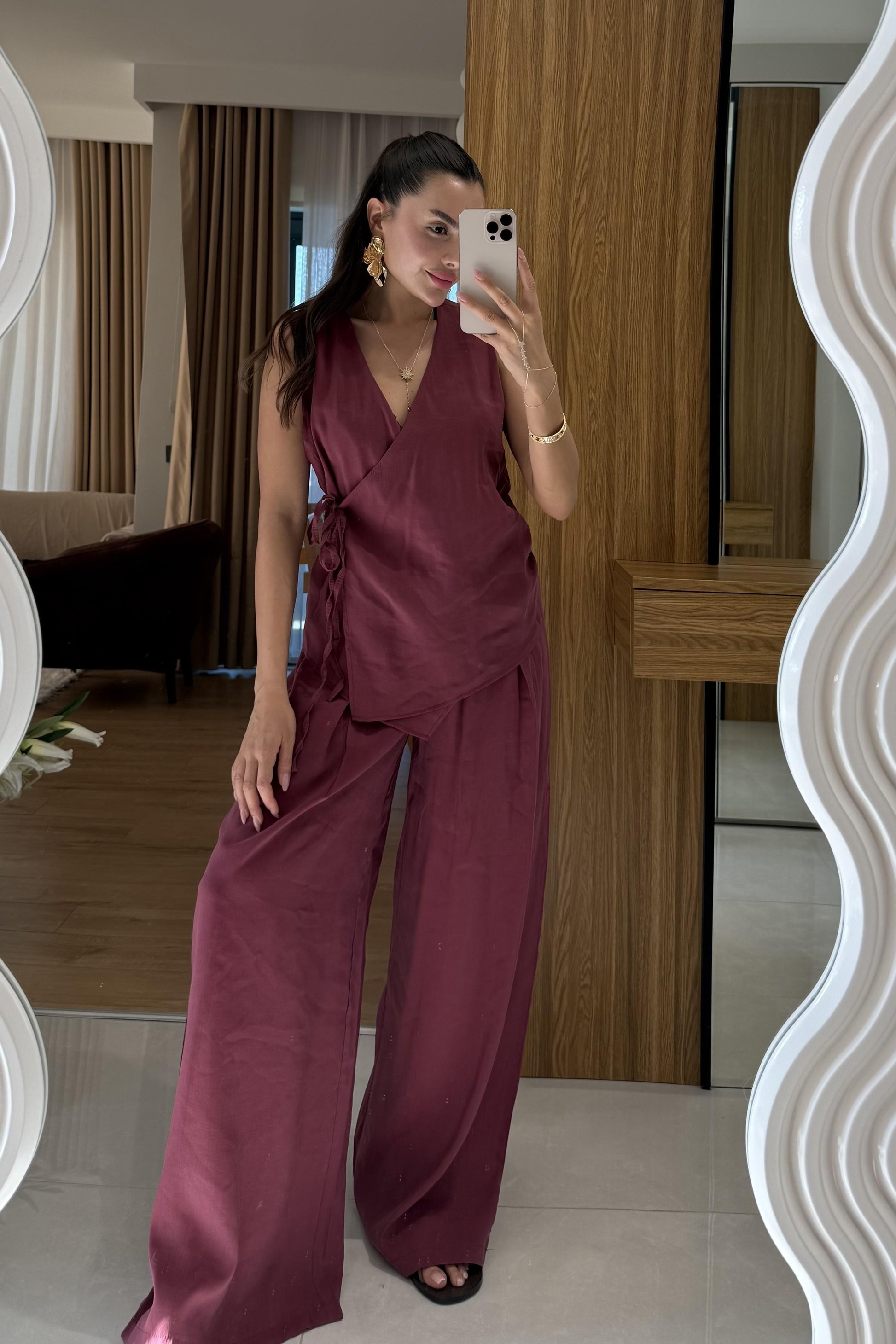 Lunea Bordo Bağlamalı Tensel Takım