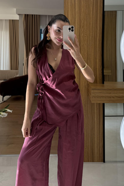 Lunea Bordo Bağlamalı Tensel Takım