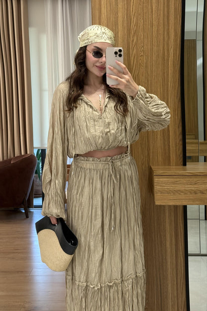 Lunira Yeşil Kraş İkili Takım