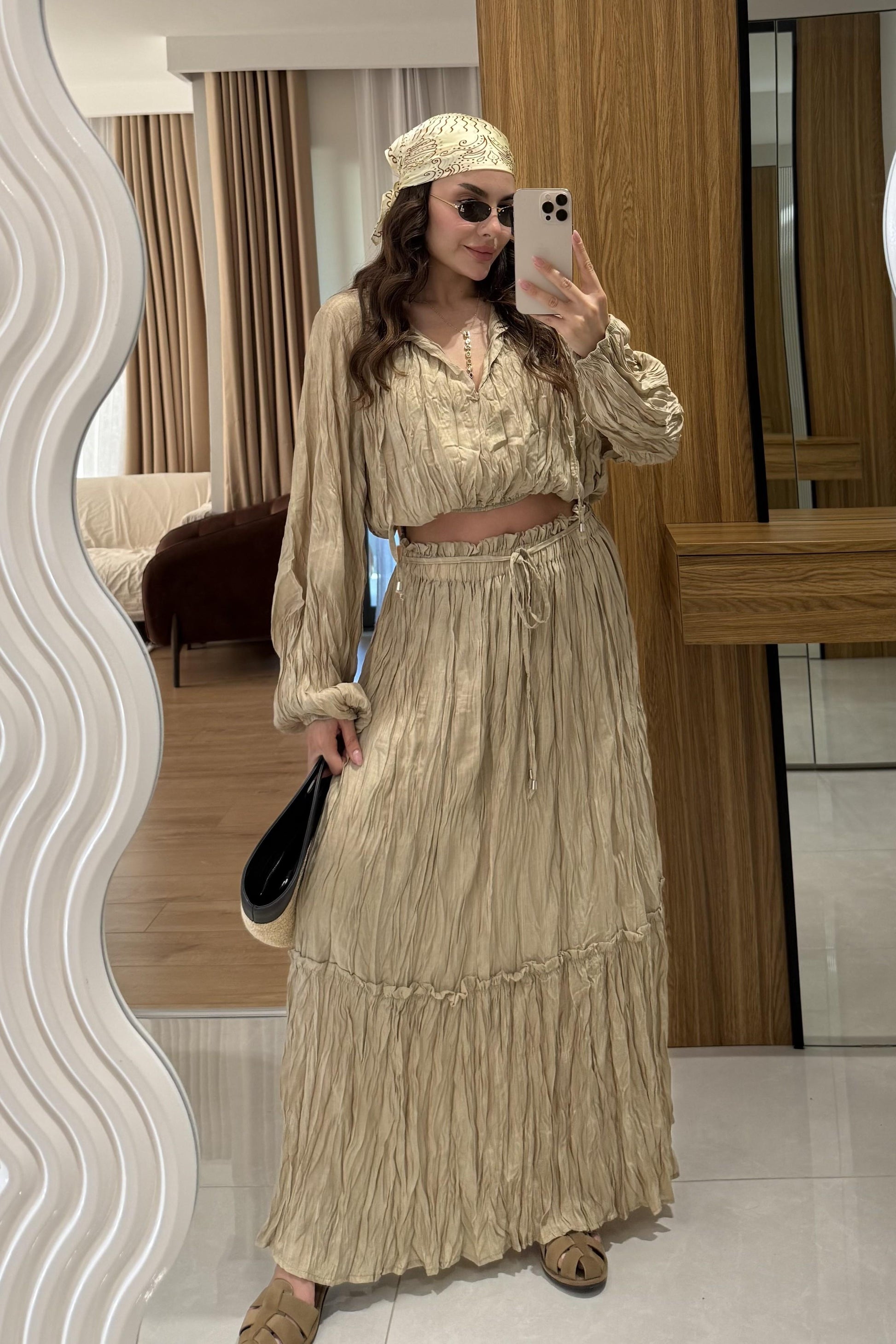 Lunira Yeşil Kraş İkili Takım