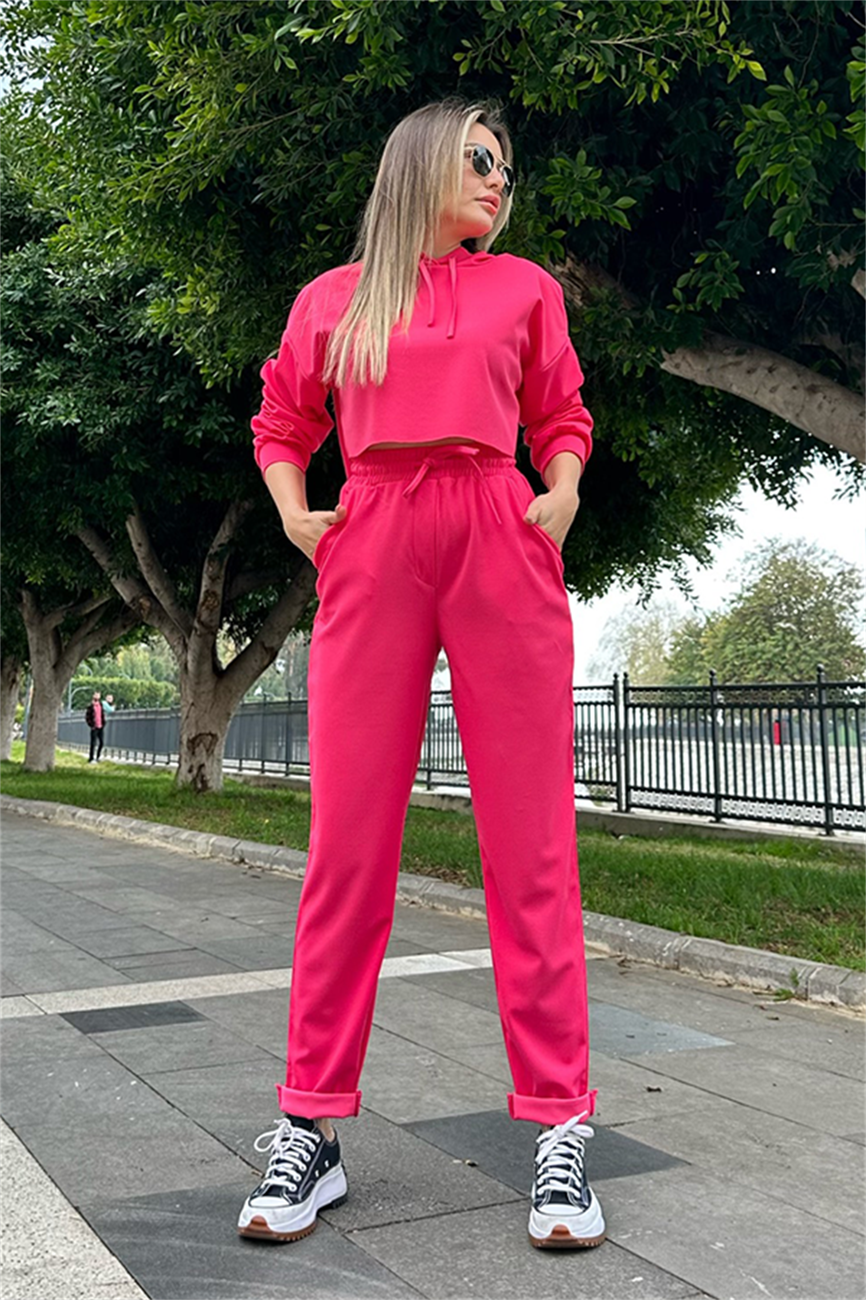 Maddie jogger sport takım - Pembe