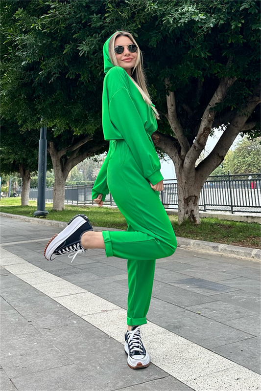 Maddie jogger sport takım - Yeşil
