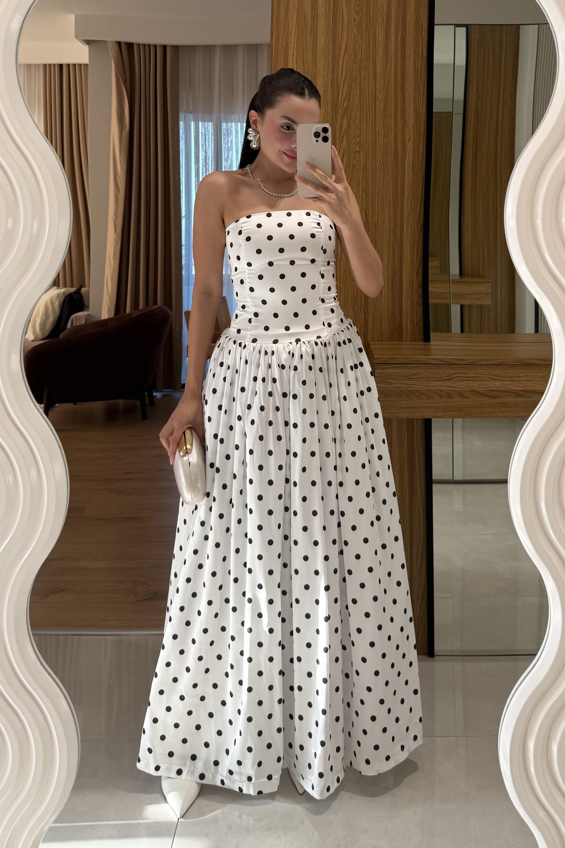 Marein Tarlatanlı Puantiye Elbise