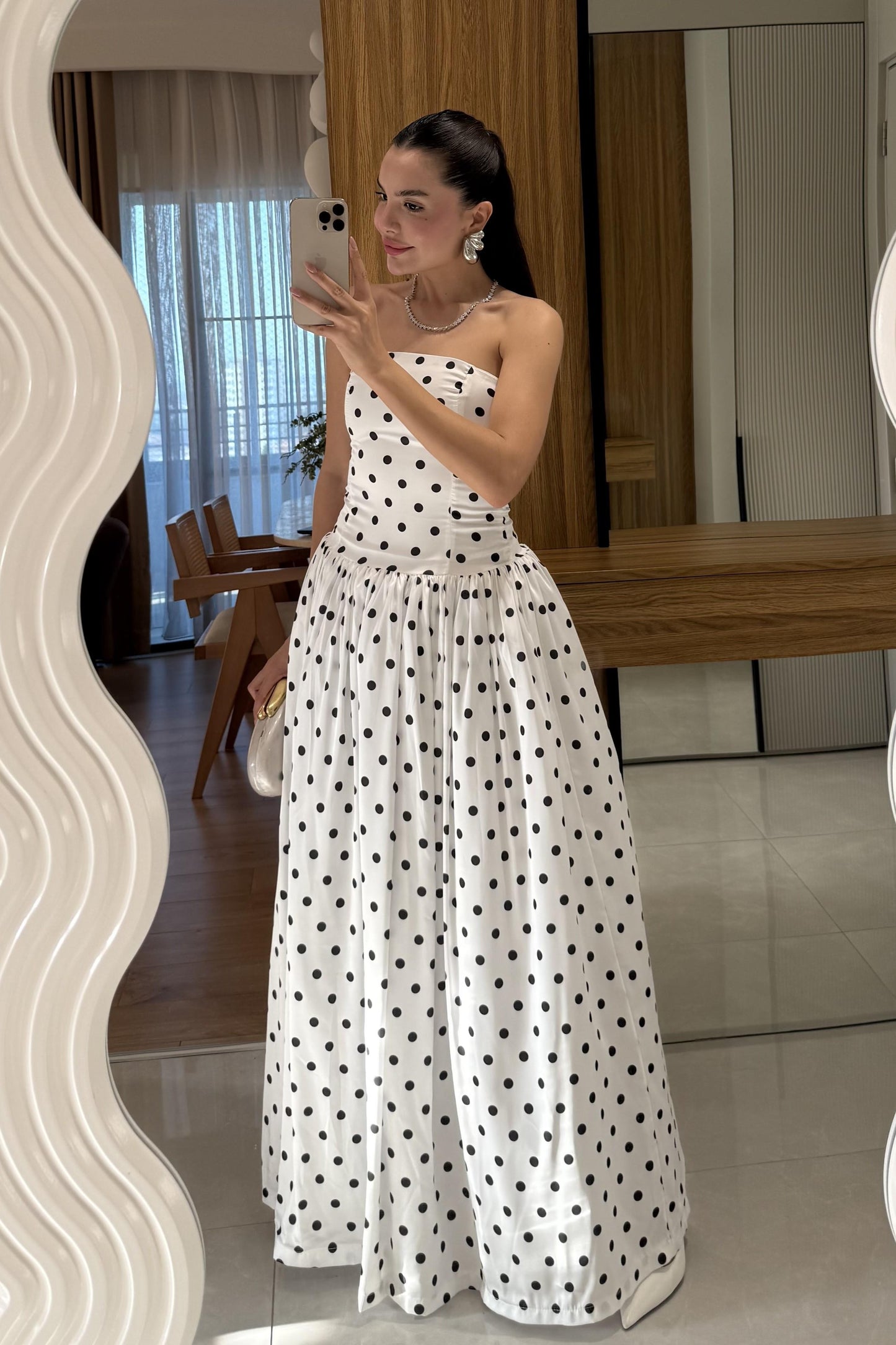 Marein Tarlatanlı Puantiye Elbise