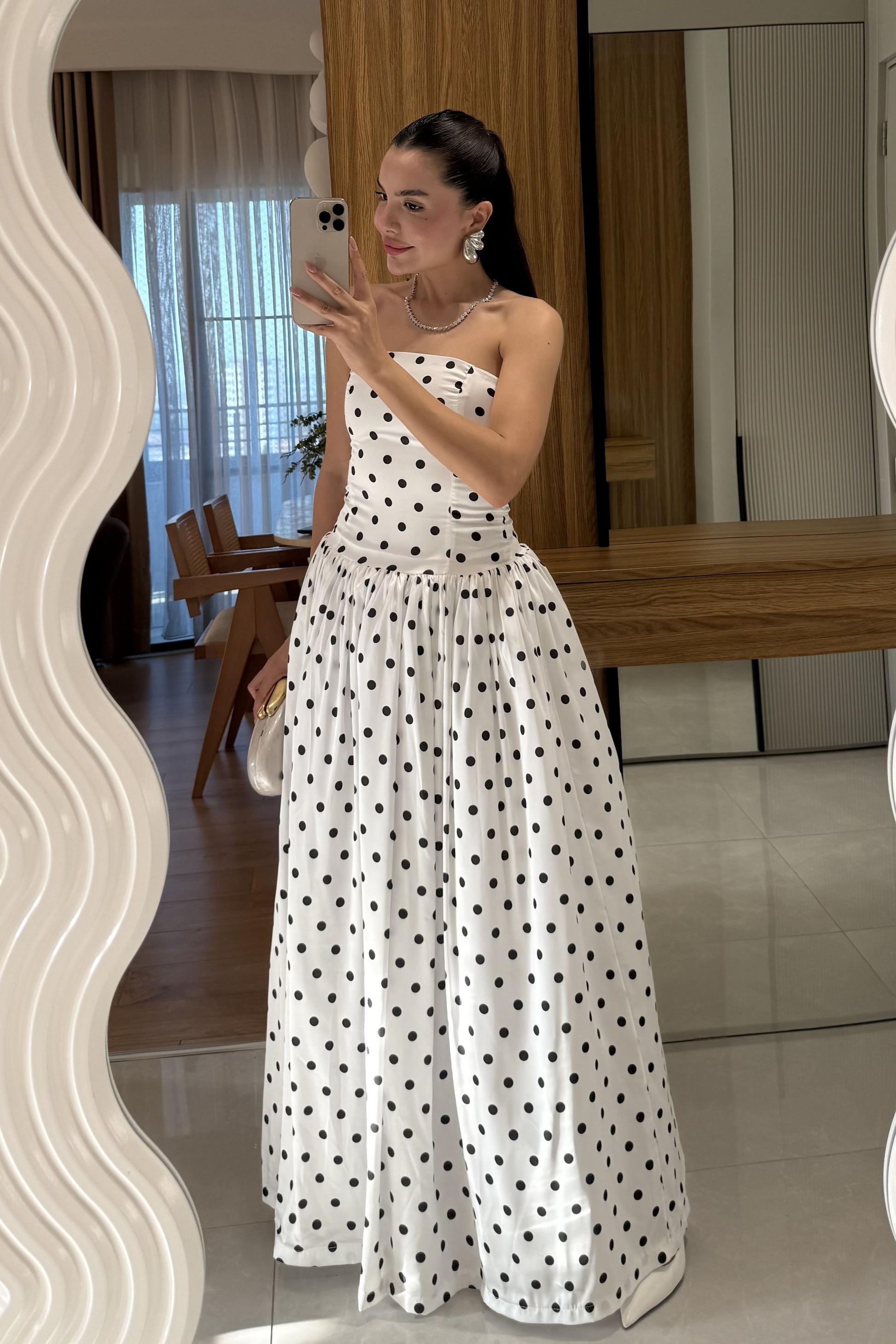 Marein Tarlatanlı Puantiye Elbise