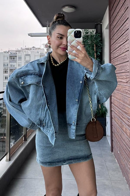 Mariyan Oversize Kot Ceket