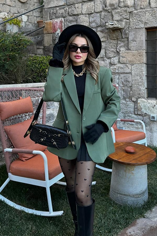 Morisa Orjinal Yeşil Blazer Ceket