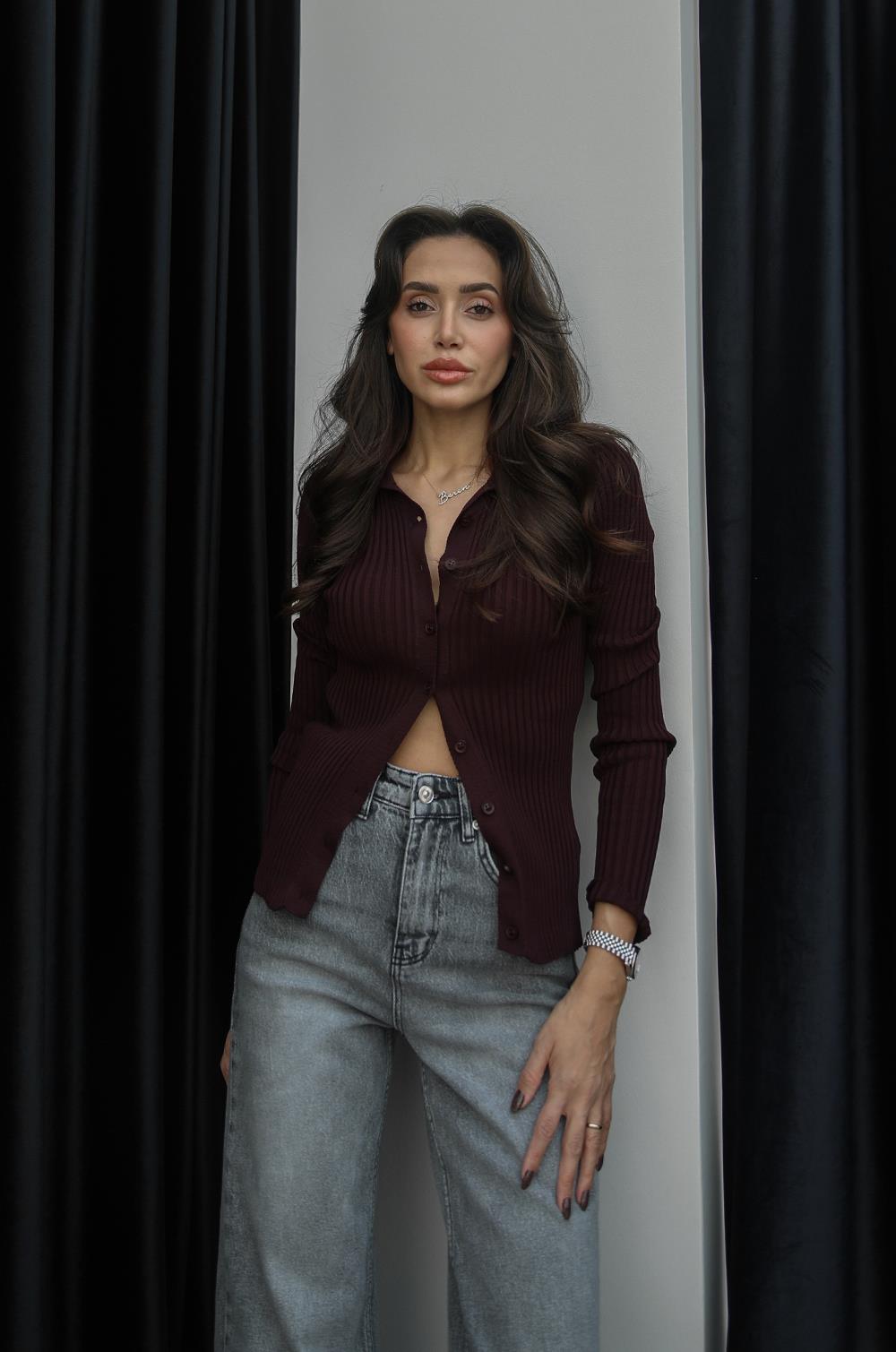 MÜRDÜM POLO YAKA HIRKA