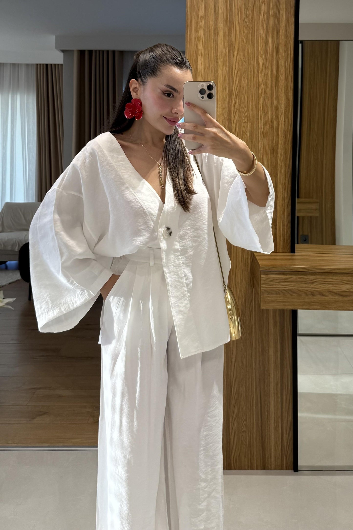 Mysun Beyaz Tensel İkili Takım