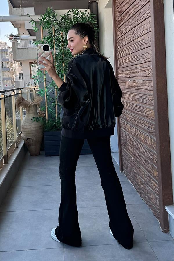 Nika Tül Bomber Ceket