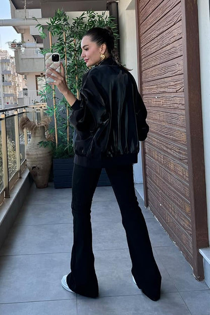 Nika Tül Bomber Ceket