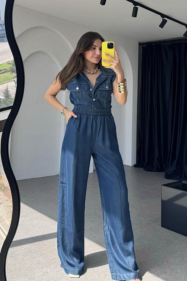 Nooren Tensel Gömlek Pantolon Takım