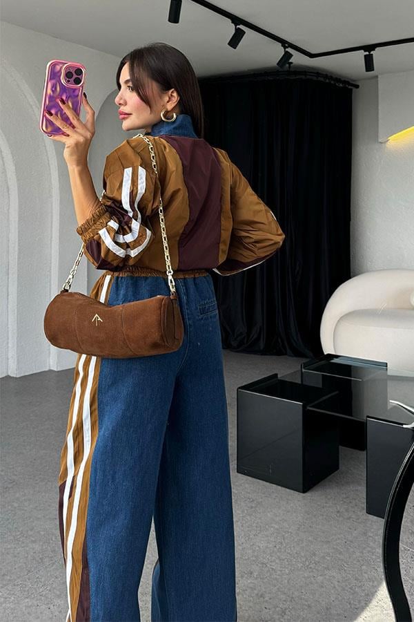 Odelle Kahve Tasarım Paraşüt Jean Takım