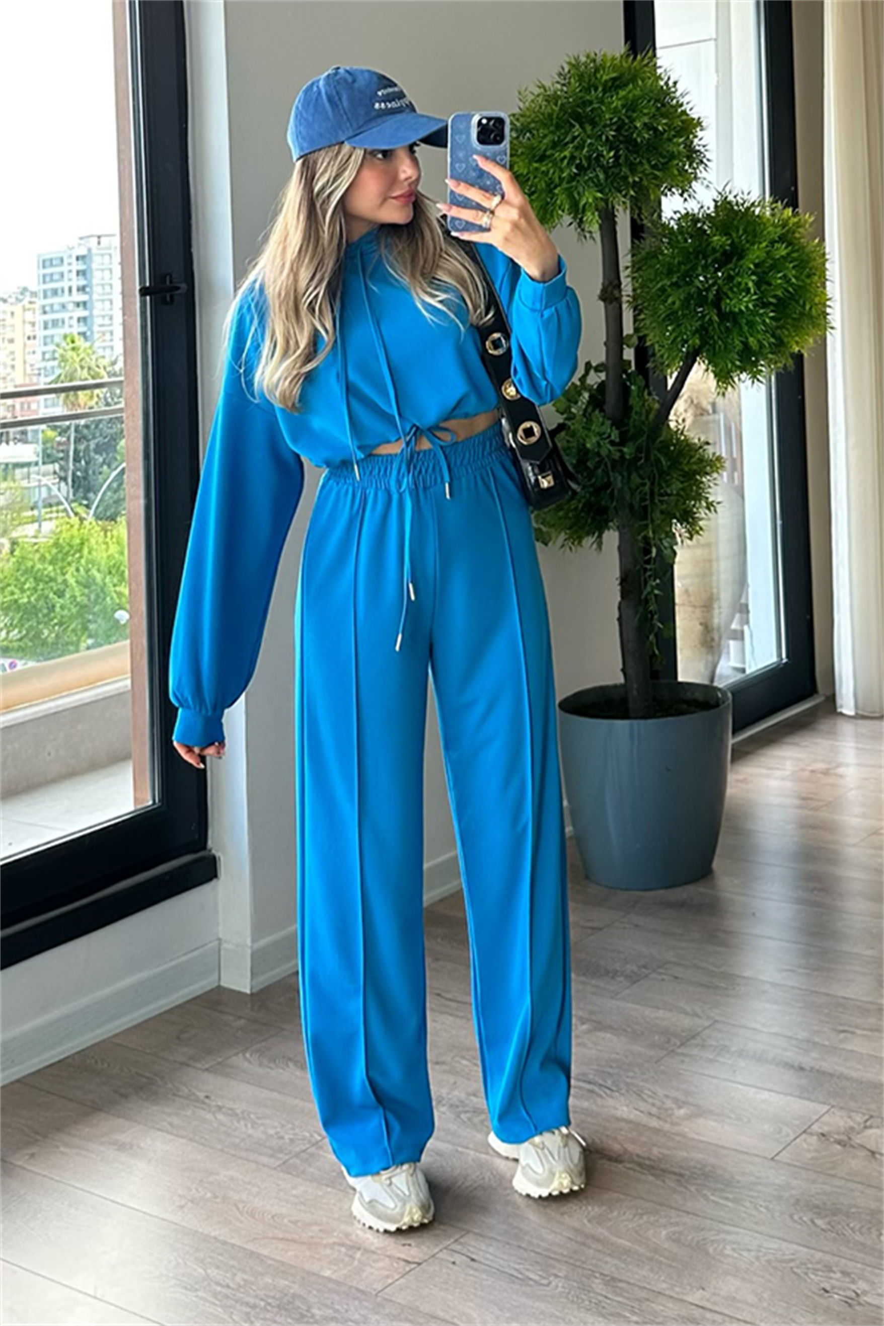 Olivia jogger sport takım - Mavi