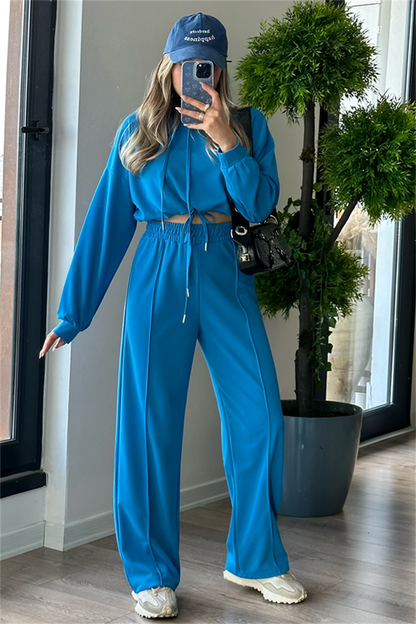 Olivia jogger sport takım - Mavi