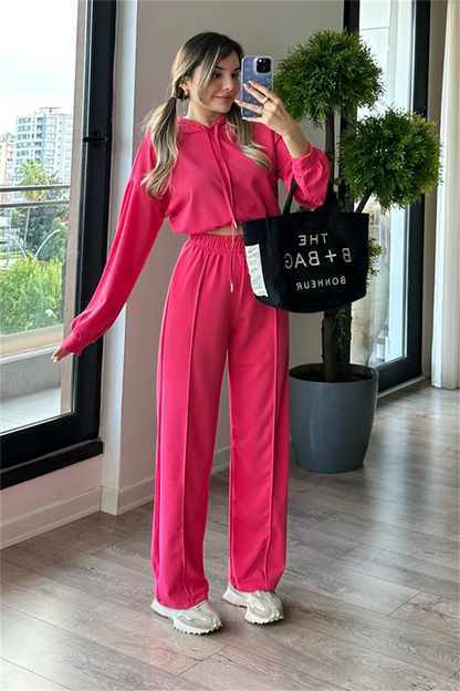 Olivia jogger sport takım - Pembe