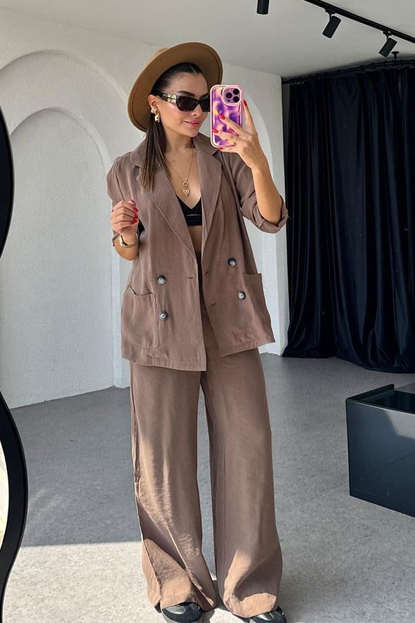 Patrisan Kahve Tensel Takım