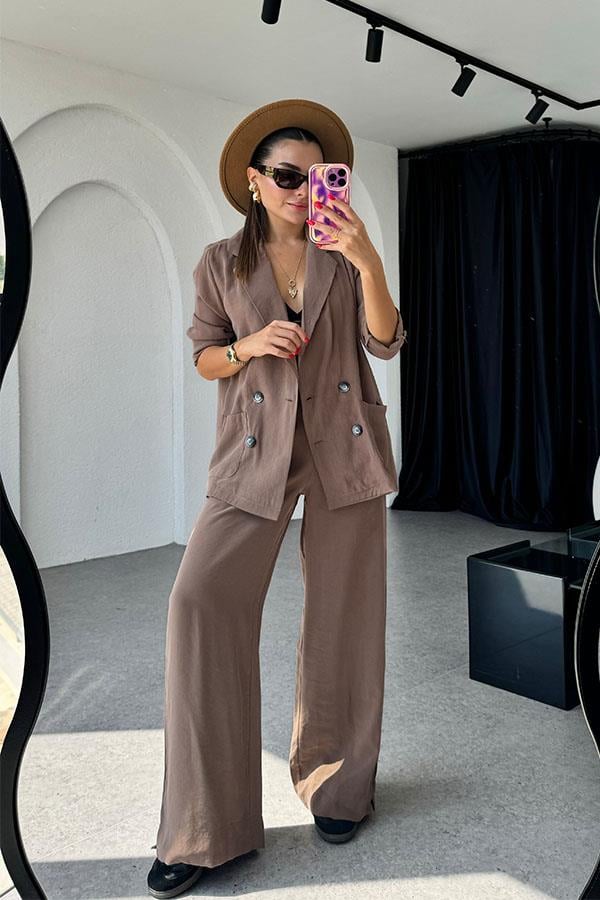 Patrisan Kahve Tensel Takım