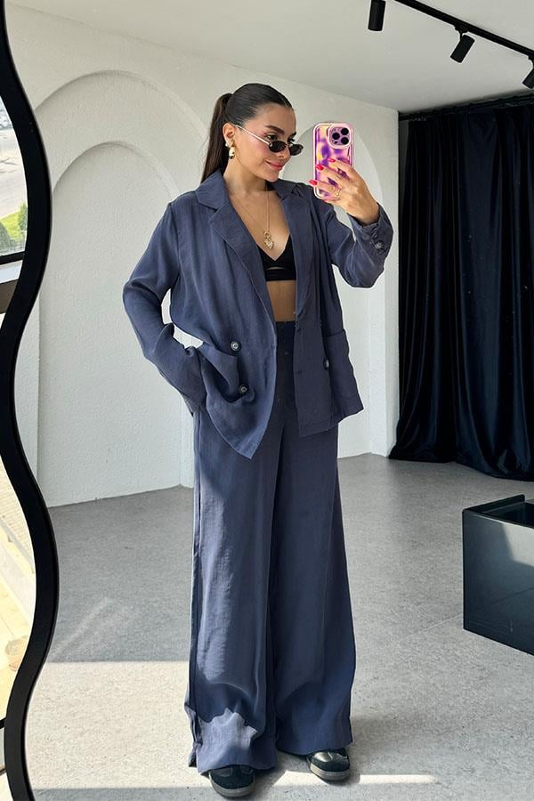 Patrisan Lacivert Tensel Takım