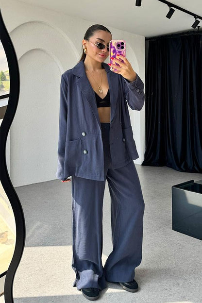 Patrisan Lacivert Tensel Takım