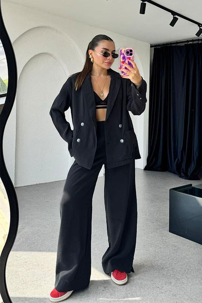 Patrisan Siyah Tensel Takım