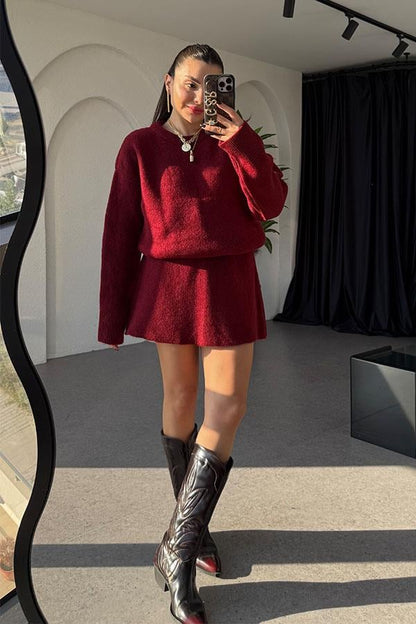 Penny Bordo Triko Takım