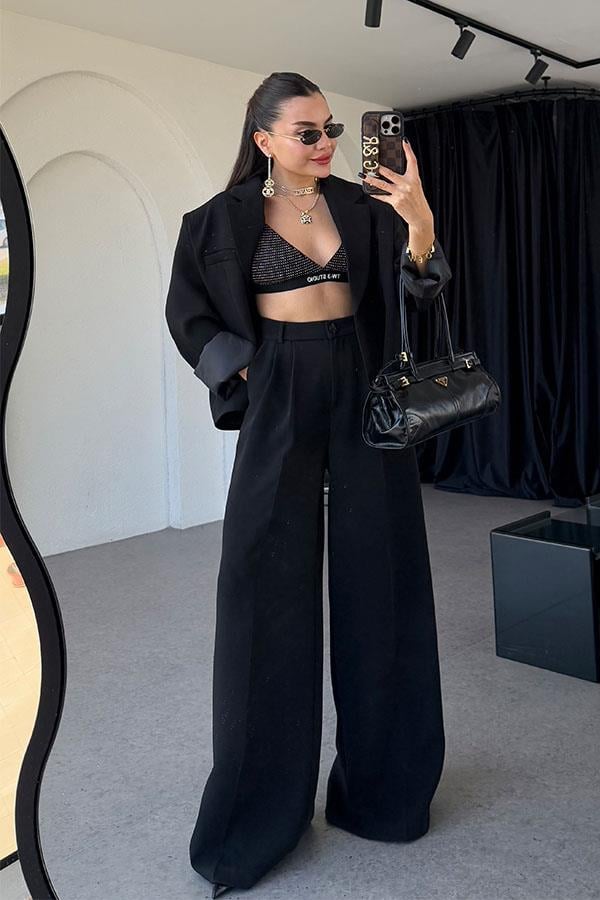 Pereira Siyah Lux Premium Takım