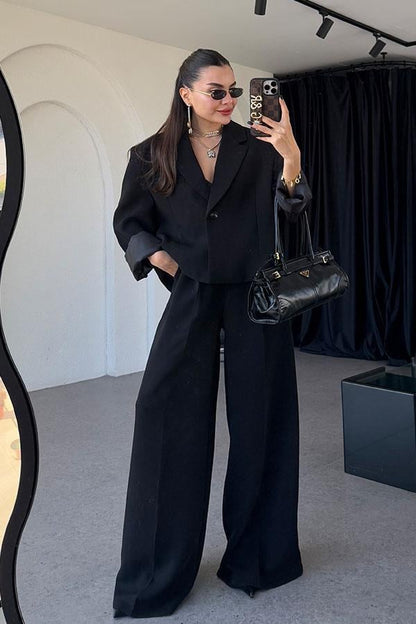 Pereira Siyah Lux Premium Takım