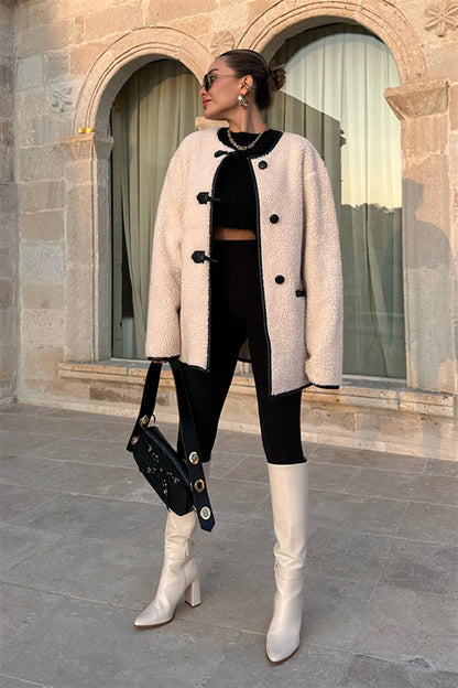 Peria Cepli Kıvırcık Ceket