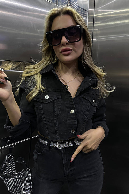 Poema füme kesikli kot ceket