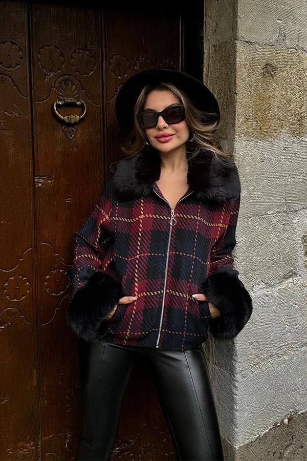 Polerian Peluşlu Ceket