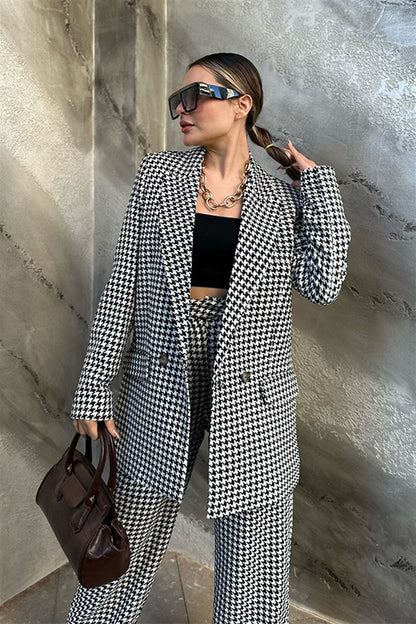 Pötikare tüvit blazer ceket