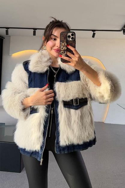 Puppy Premium Denim Kürk