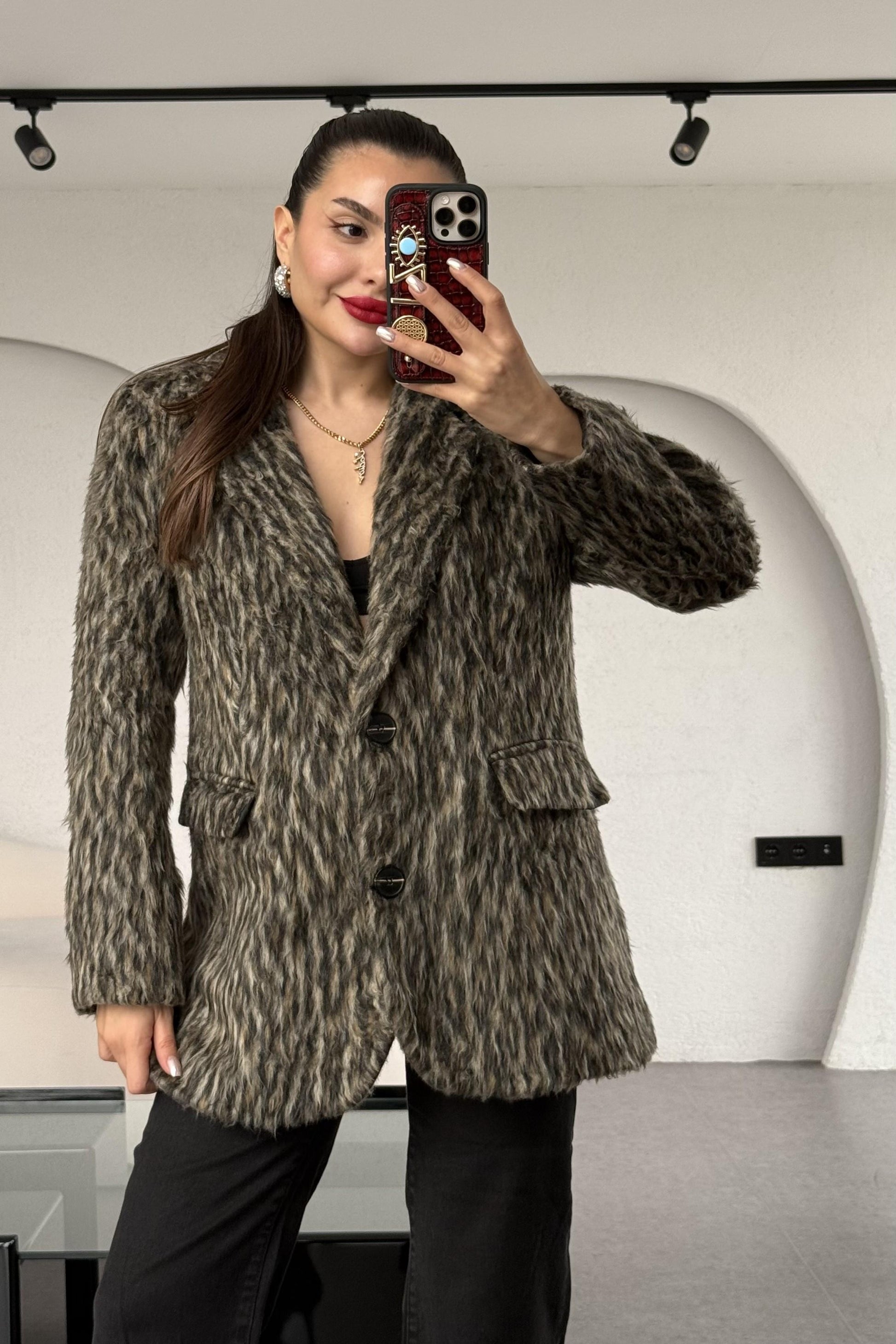 Quarce Kaşe Yumoş Ceket