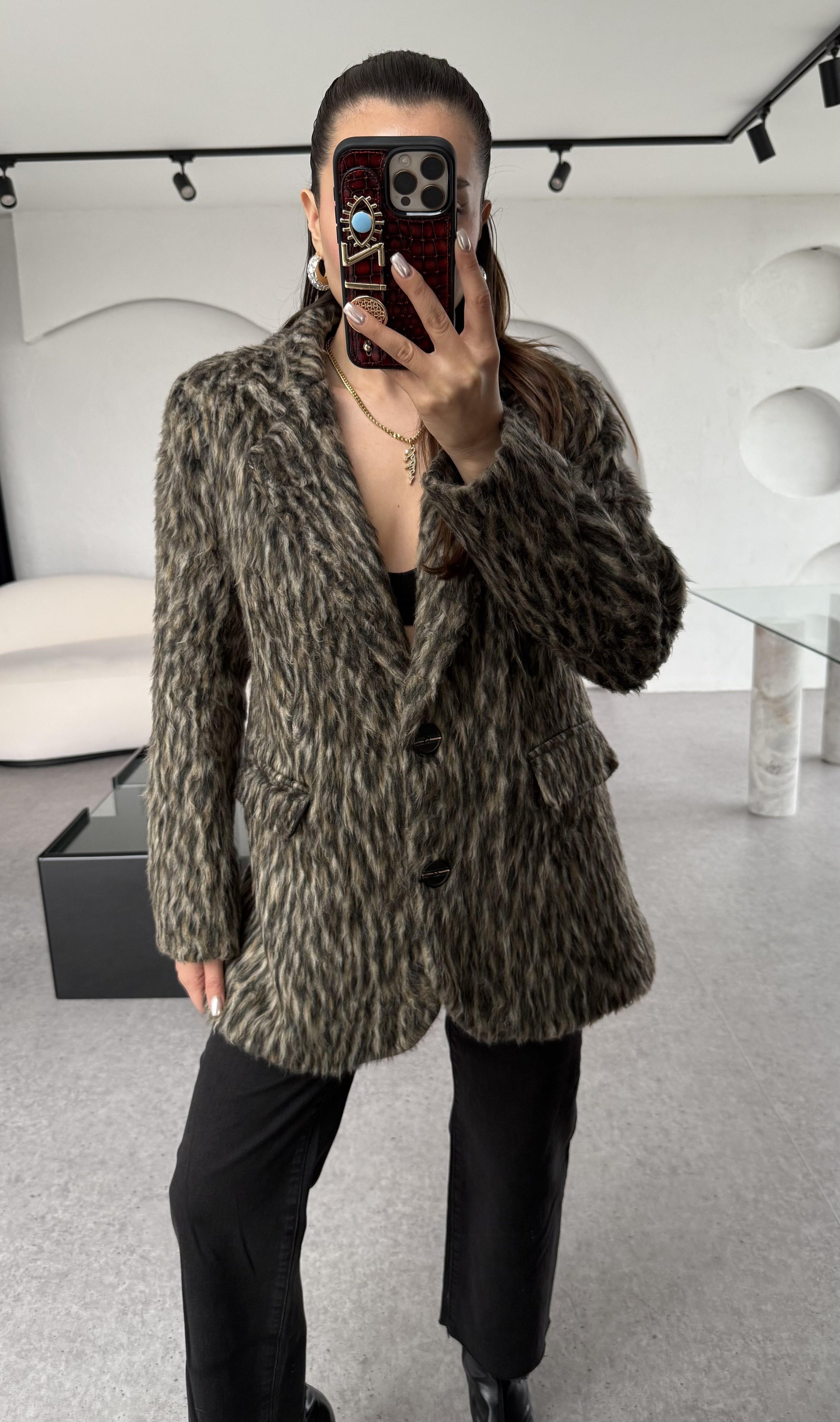 Quarce Kaşe Yumoş Ceket